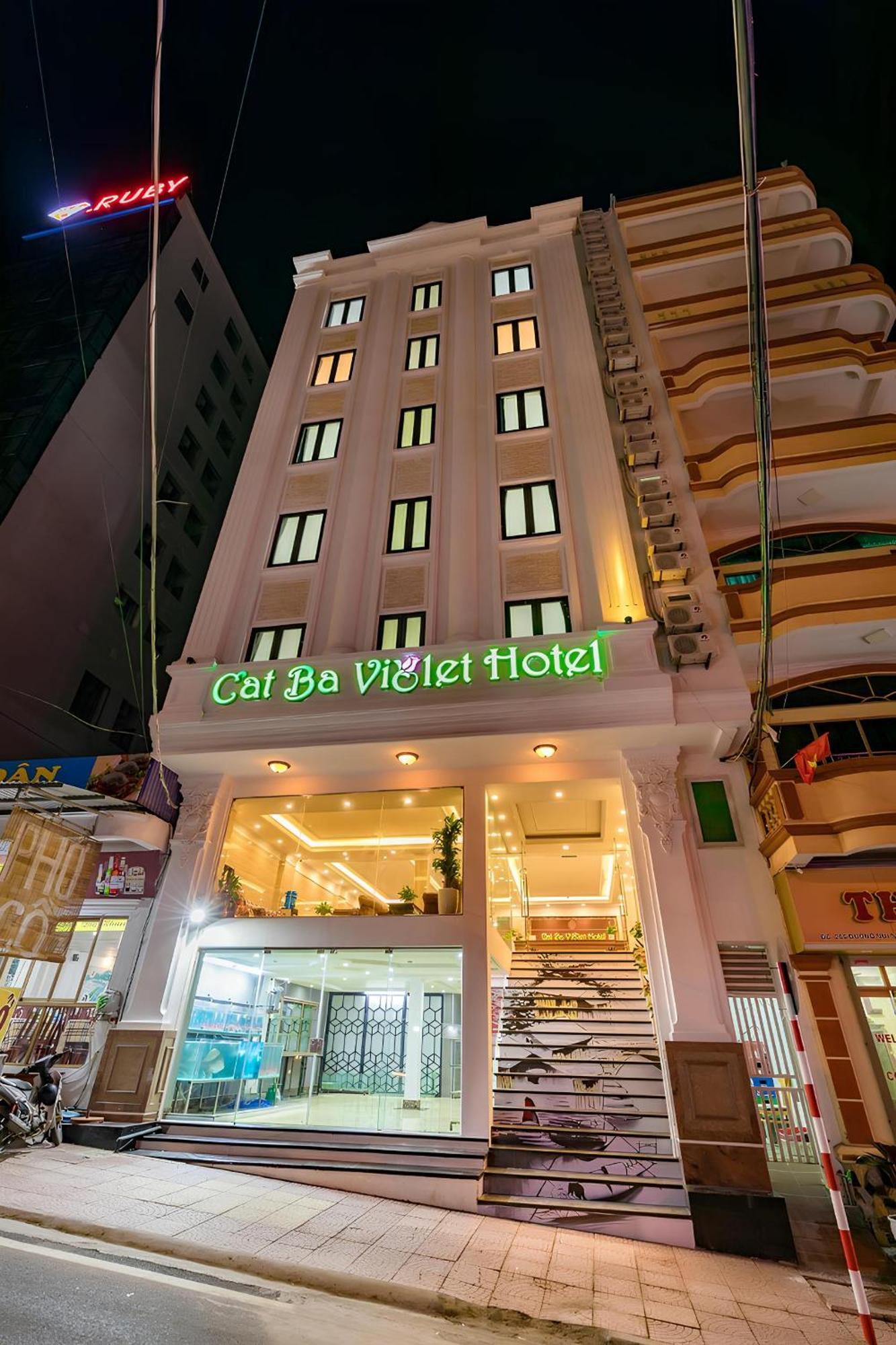 Cat Ba Violet Hotel Chan Chau Екстериор снимка